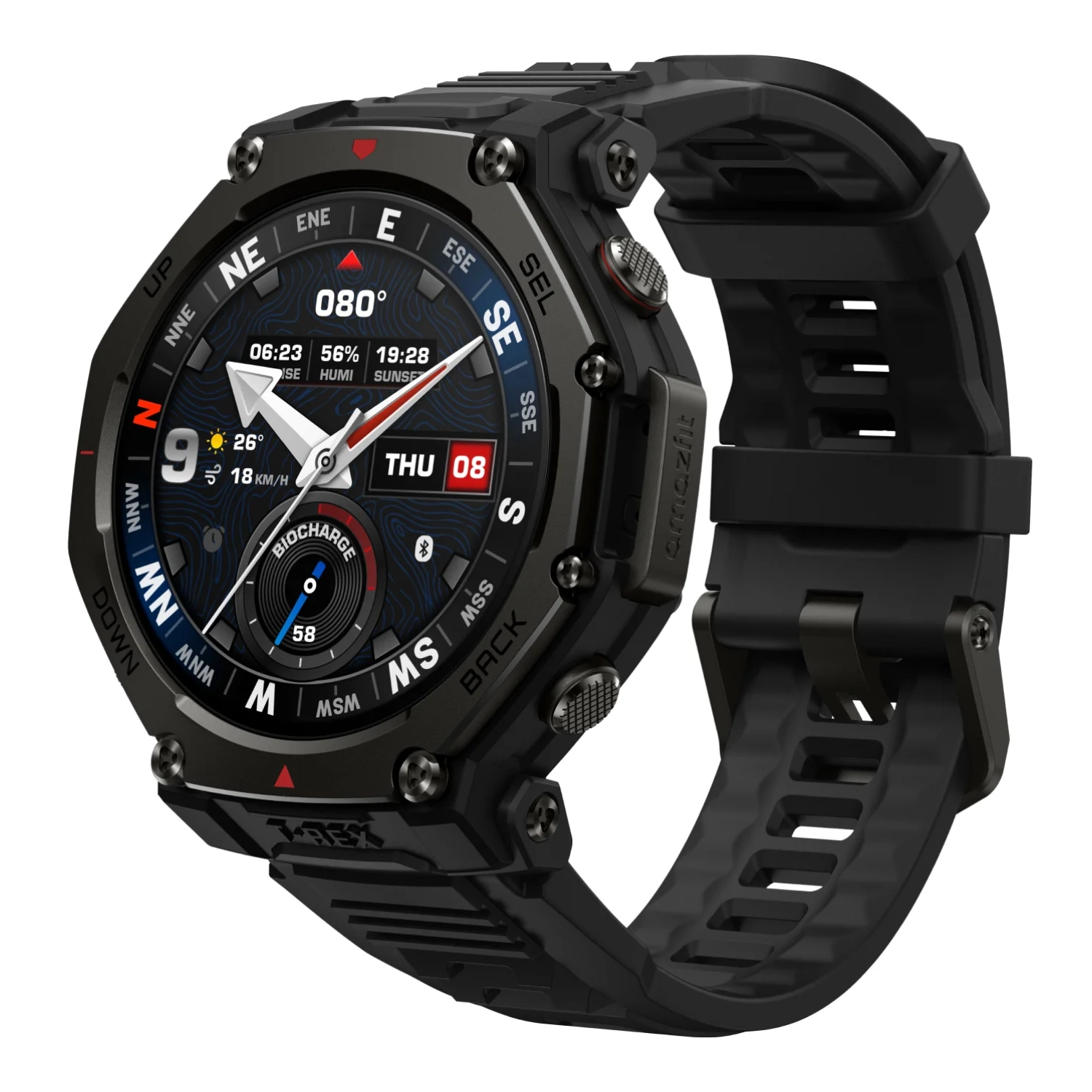 Умные часы Xiaomi Amazfit T-Rex 3 Pro 48mm чёрный