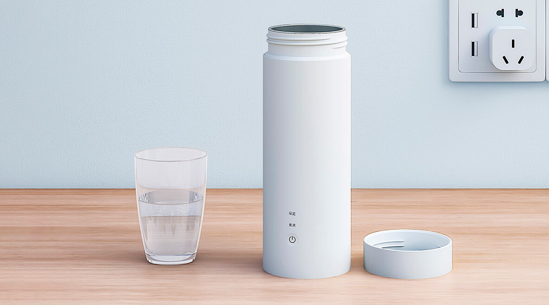 Термос Xiaomi Viomi Travel Electric Cup (0.4 л) белый Термос Xiaomi Viomi Travel Electric Cup (0.4 л) белый - 1