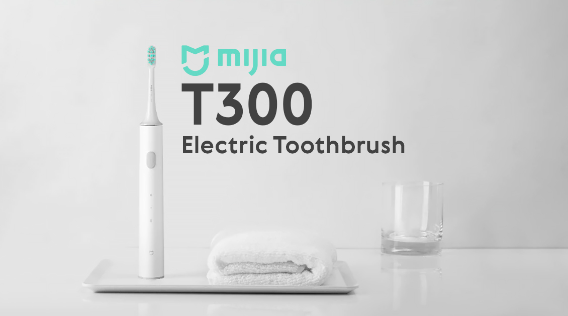 Электрическая зубная щетка Xiaomi Mijia T300 Electric Toothbrush белый Электрическая зубная щетка Xiaomi Mijia T300 Electric Toothbrush белый - 1