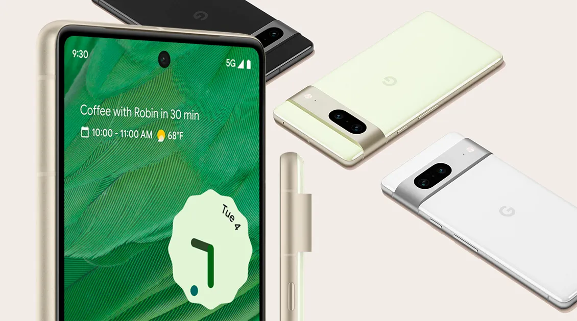 Смартфон Google Pixel 7 8/128 ГБ белый (1sim + eSim) Смартфон Google Pixel 7 8/128 ГБ белый (1sim + eSim) - 1