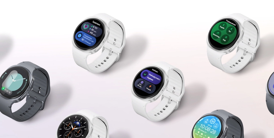 Умные часы Samsung Galaxy Watch 8 44мм серебро Умные часы Samsung Galaxy Watch 8 44мм серебро - 2