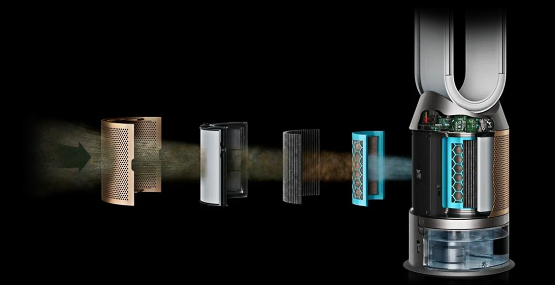 Увлажнитель-очиститель воздуха Dyson Humidify Cool Formaldehyde PH04 золотой Увлажнитель-очиститель воздуха Dyson Humidify Cool Formaldehyde PH04 золотой - 2