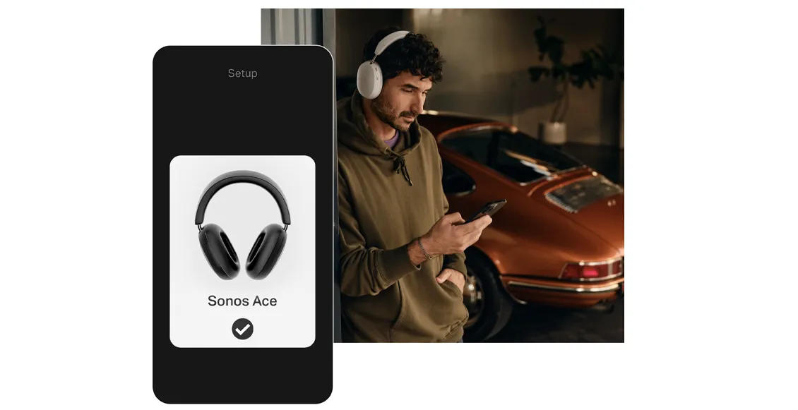 Беспроводные наушники Sonos Ace чёрный Беспроводные наушники Sonos Ace чёрный - 5