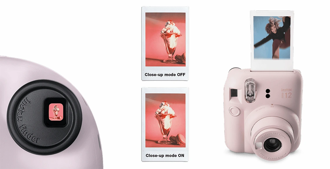 Фотоаппарат моментальной печати Fujifilm Instax Mini 12 белый Фотоаппарат моментальной печати Fujifilm Instax Mini 12 белый - 3