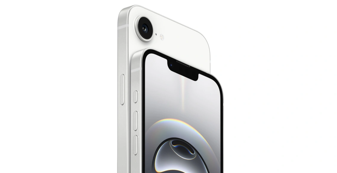Смартфон Apple iPhone 16e 128 ГБ белый (1sim + eSim) Смартфон Apple iPhone 16e 128 ГБ белый (1sim + eSim) - 1