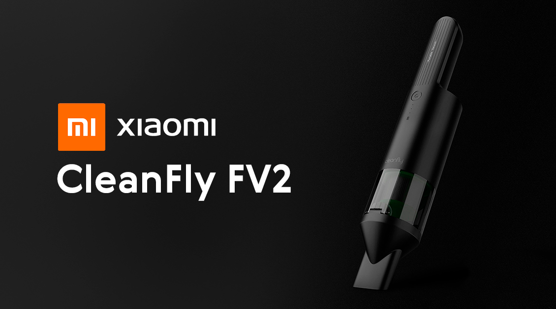 Ручной пылесос CleanFly FV2 + насадки Xiaomi белый Ручной пылесос CleanFly FV2 + насадки Xiaomi белый - 1