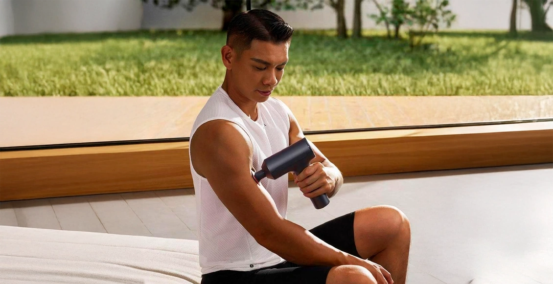 Массажный пистолет Xiaomi Mijia Smart Fascia Gun H3 чёрный Массажный пистолет Xiaomi Mijia Smart Fascia Gun H3 чёрный - 5