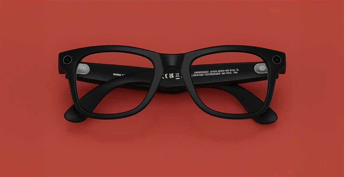 Умные очки Ray-Ban Wayfarer Shiny Black, Clear, (53-22-155mm) Умные очки Ray-Ban Wayfarer Shiny Black, Clear, (53-22-155mm) - 4