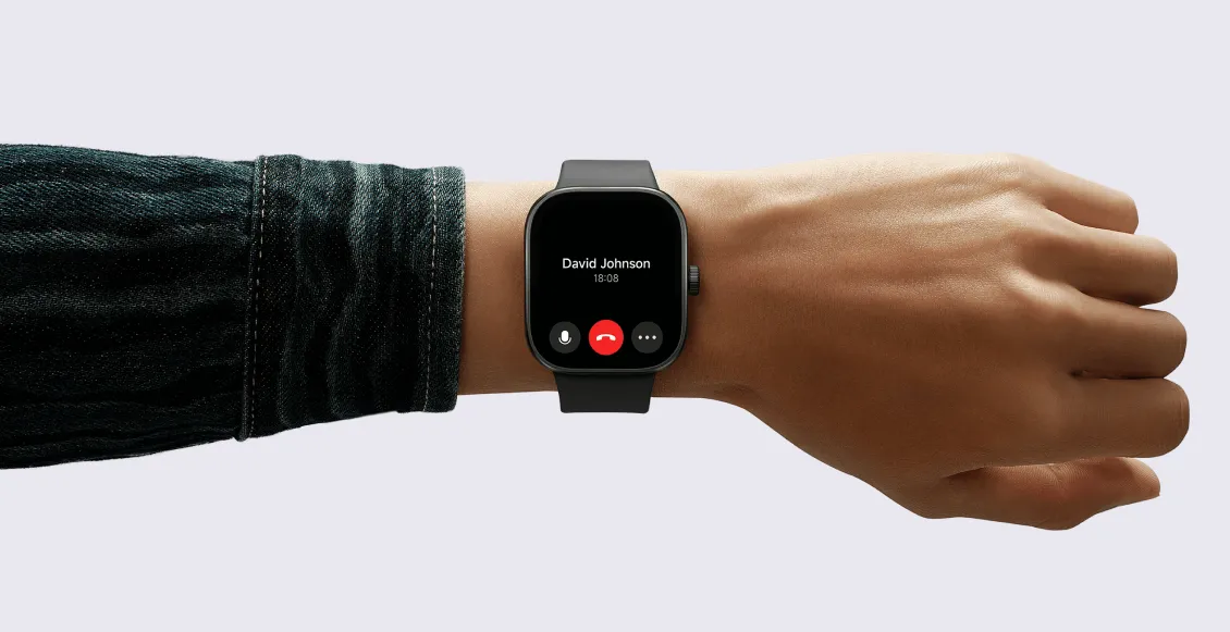 Умные часы Xiaomi Redmi Watch 4 чёрный (чёрный ремешок) Умные часы Xiaomi Redmi Watch 4 чёрный (чёрный ремешок) - 4