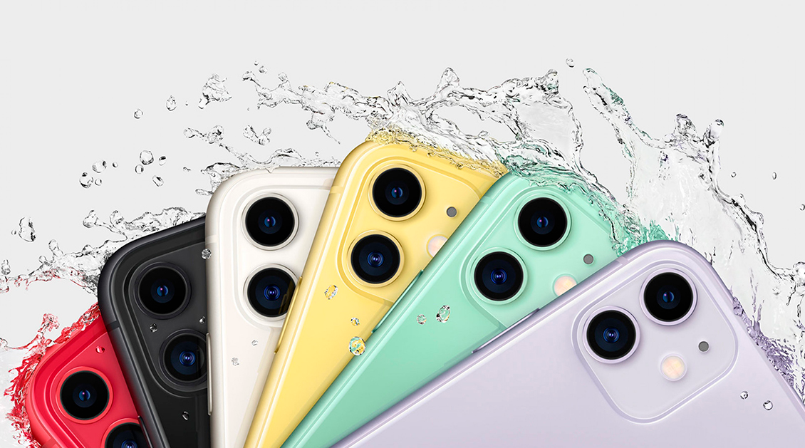 Смартфон Apple iPhone 11 128 ГБ белый (1sim + eSim) Смартфон Apple iPhone 11 128 ГБ белый (1sim + eSim) - 3