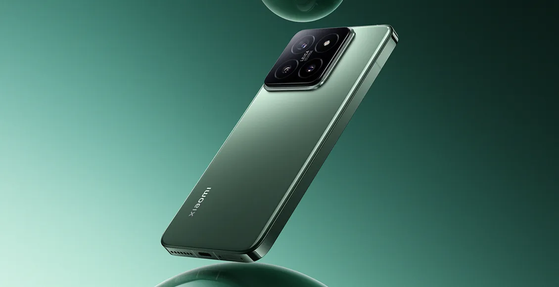 Смартфон Xiaomi 14 12/256 ГБ белый (2sim + eSim) Смартфон Xiaomi 14 12/256 ГБ белый (2sim + eSim) - 1