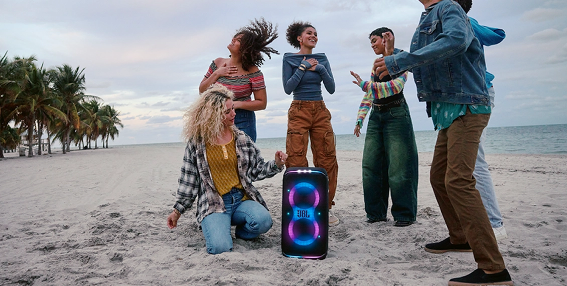 Акустическая система JBL Partybox 120 белый Акустическая система JBL Partybox 120 белый - 4