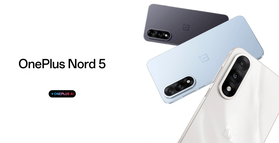 Смартфон OnePlus Nord 5 12/256 ГБ серый (2sim) Смартфон OnePlus Nord 5 12/256 ГБ серый (2sim) - 1