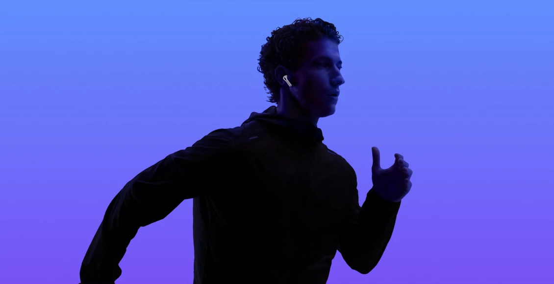 Беспроводные наушники Apple AirPods 3 градиент сине-фиолетовый (полная покраска) (5015,3017) Беспроводные наушники Apple AirPods 3 градиент сине-фиолетовый (полная покраска) (5015,3017) - 5