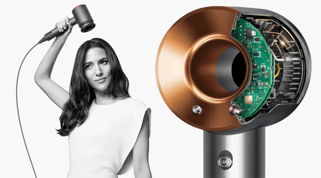 Фен Dyson Supersonic HD07 никель, медный Фен Dyson Supersonic HD07 никель, медный - 2