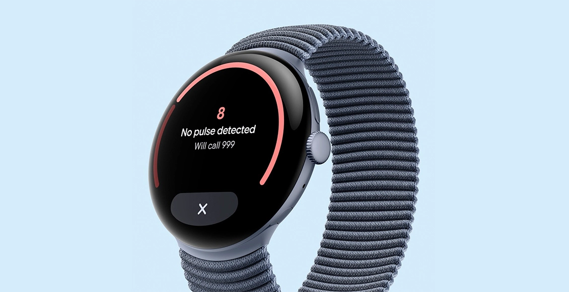 Умные часы Google Pixel Watch 4 45mm (Wi-Fi) серебристый (бежевый ремешок) Умные часы Google Pixel Watch 4 45mm (Wi-Fi) серебристый (бежевый ремешок) - 5