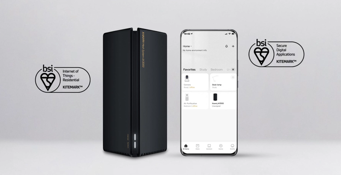 Wi-Fi роутер Xiaomi Mesh System AX3000 NE белый Wi-Fi роутер Xiaomi Mesh System AX3000 NE белый - 5