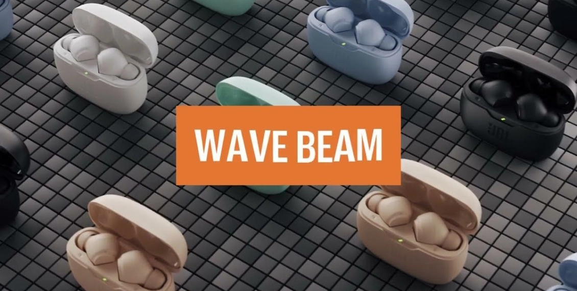 Беспроводные наушники JBL Wave Beam белый Беспроводные наушники JBL Wave Beam белый - 1