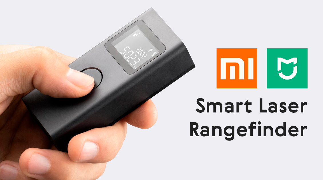 Лазерный дальномер Xiaomi Mijia Smart Laser Rangefinder чёрный Лазерный дальномер Xiaomi Mijia Smart Laser Rangefinder чёрный - 1