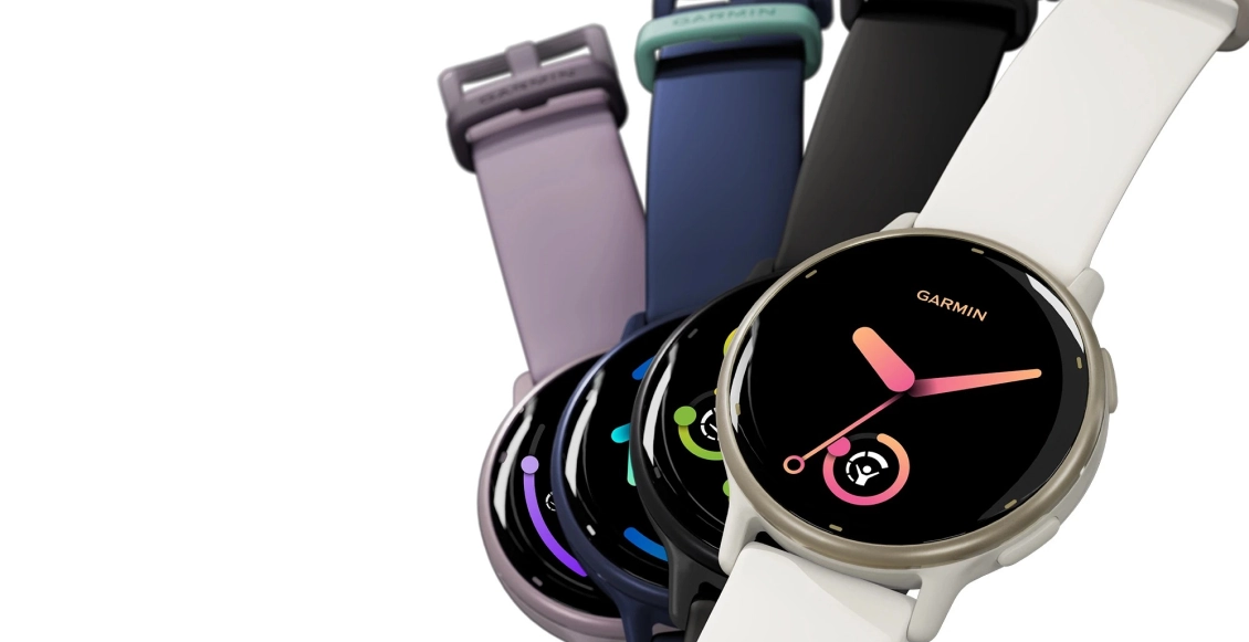 Умные часы Garmin Vivoactive 6 лунно-золотистый (слоновая кость ремешок) Умные часы Garmin Vivoactive 6 лунно-золотистый (слоновая кость ремешок) - 1