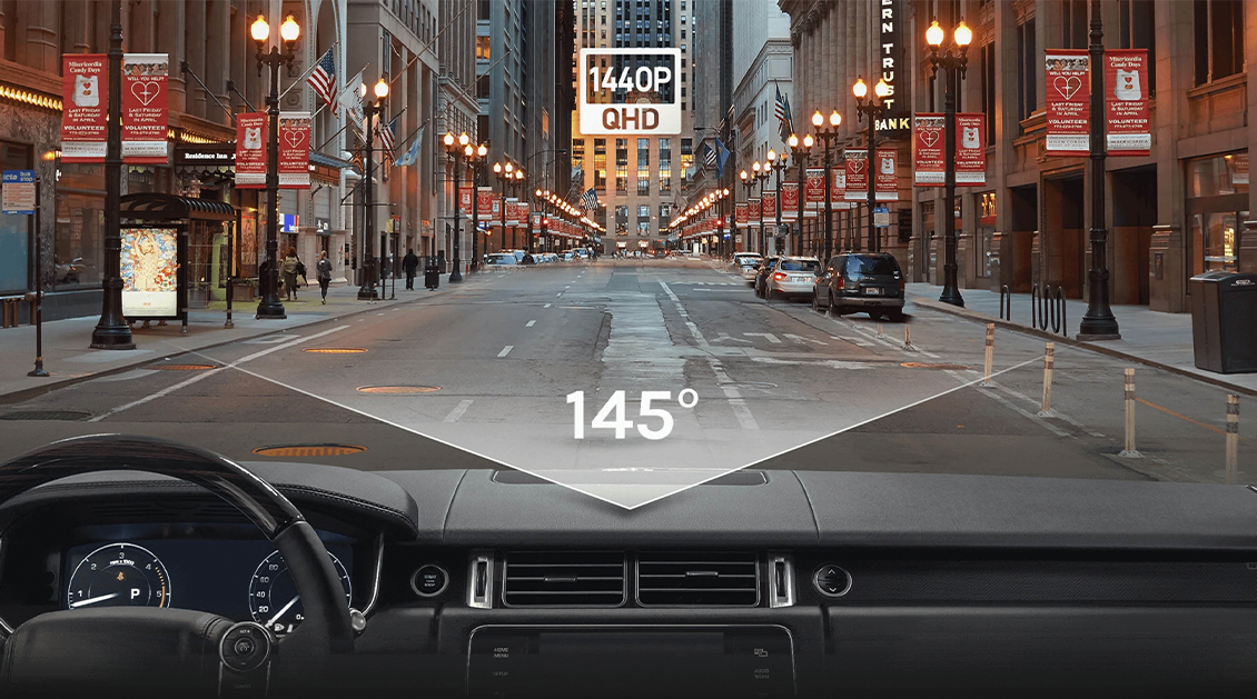 Видеорегистратор Xiaomi 70Mai Dash Cam A400 серый Видеорегистратор Xiaomi 70Mai Dash Cam A400 серый - 2