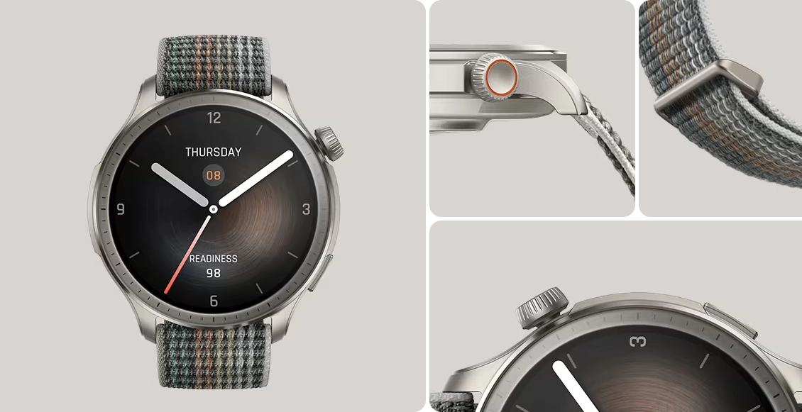 Умные часы Xiaomi Amazfit Balance чёрный (чёрный ремешок) Умные часы Xiaomi Amazfit Balance чёрный (чёрный ремешок) - 1