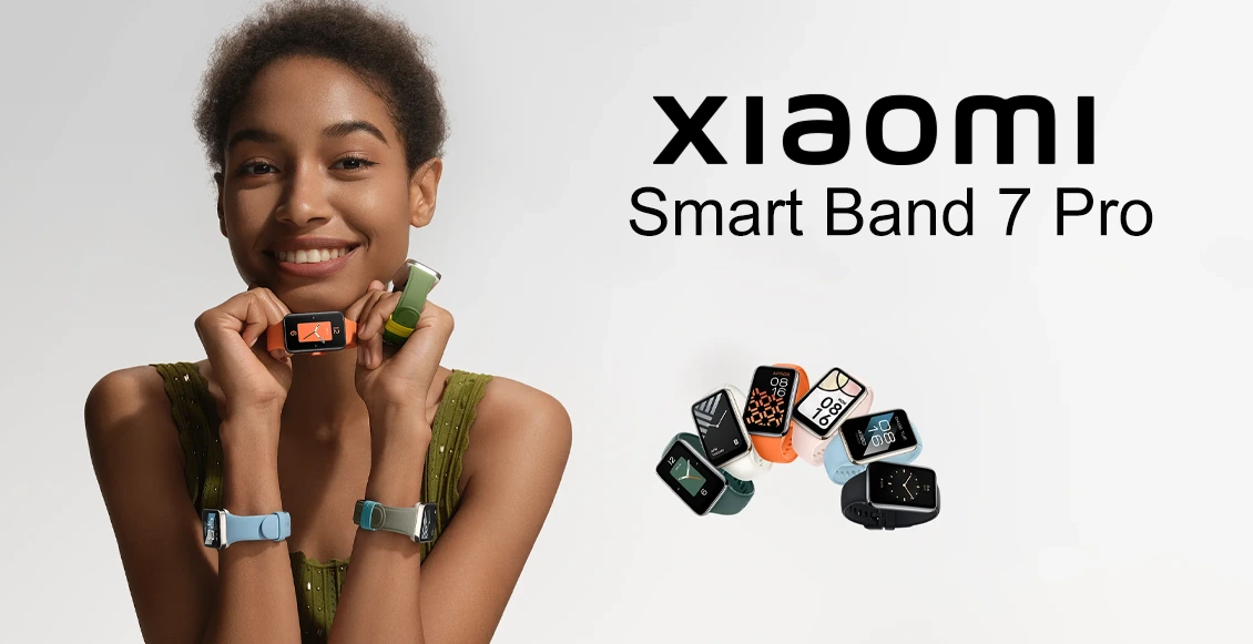 Фитнес-браслет Xiaomi Smart Band 7 Pro чёрный Фитнес-браслет Xiaomi Smart Band 7 Pro чёрный - 1