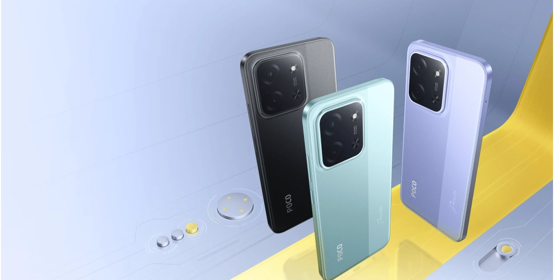 Смартфон Xiaomi Poco C85 4G 8/256 ГБ чёрный (2sim) Смартфон Xiaomi Poco C85 4G 8/256 ГБ чёрный (2sim) - 1