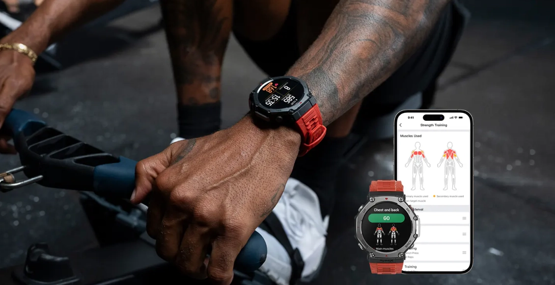 Умные часы Xiaomi Amazfit T-Rex 3 чёрный Умные часы Xiaomi Amazfit T-Rex 3 чёрный - 3
