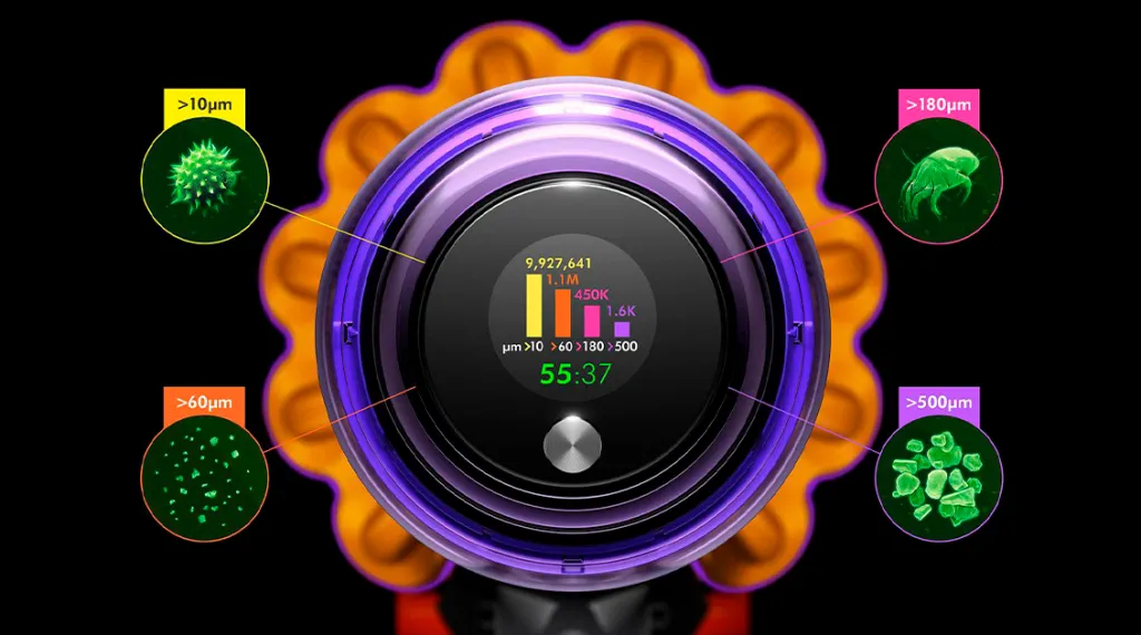 Беспроводной пылесос Dyson V15 Detect Absolute золотой (SV47) Беспроводной пылесос Dyson V15 Detect Absolute золотой (SV47) - 1