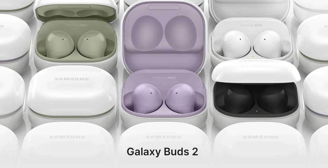 Беспроводные наушники Samsung Galaxy Buds 2 белый Беспроводные наушники Samsung Galaxy Buds 2 белый - 1
