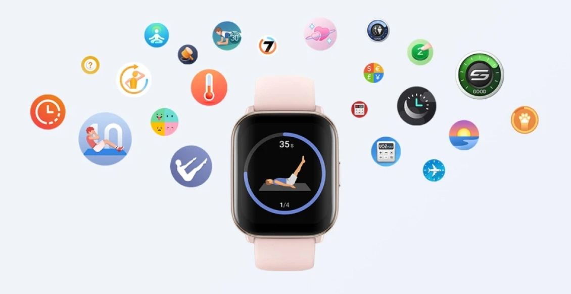 Умные часы Xiaomi Amazfit Active розовый Умные часы Xiaomi Amazfit Active розовый - 3