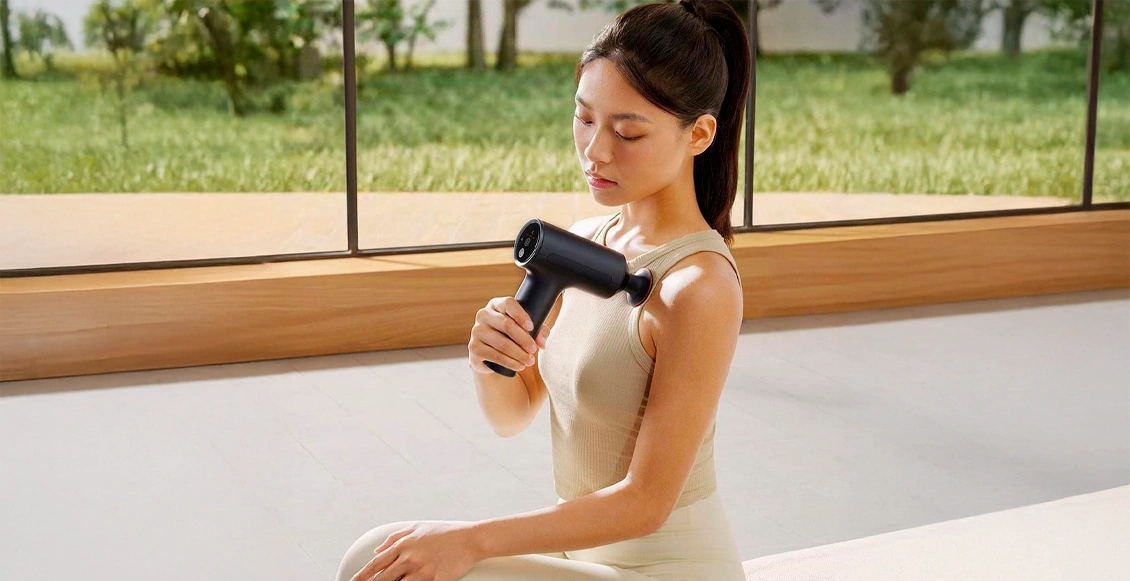 Массажный пистолет Xiaomi Mijia Smart Fascia Gun H3 чёрный Массажный пистолет Xiaomi Mijia Smart Fascia Gun H3 чёрный - 1