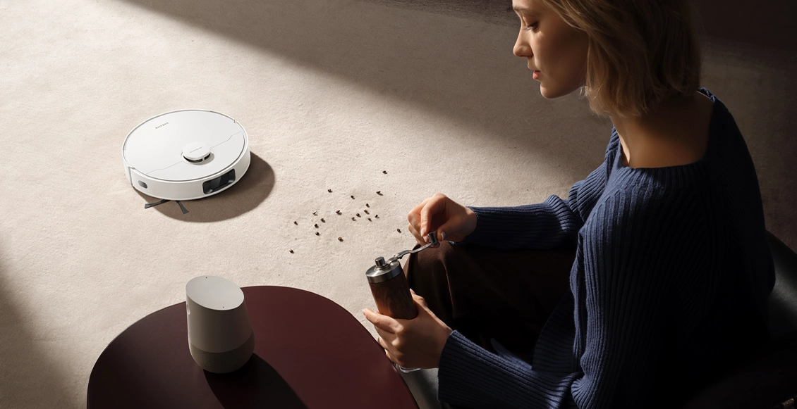 Робот-пылесос Xiaomi Dreame D20 белый Робот-пылесос Xiaomi Dreame D20 белый - 1