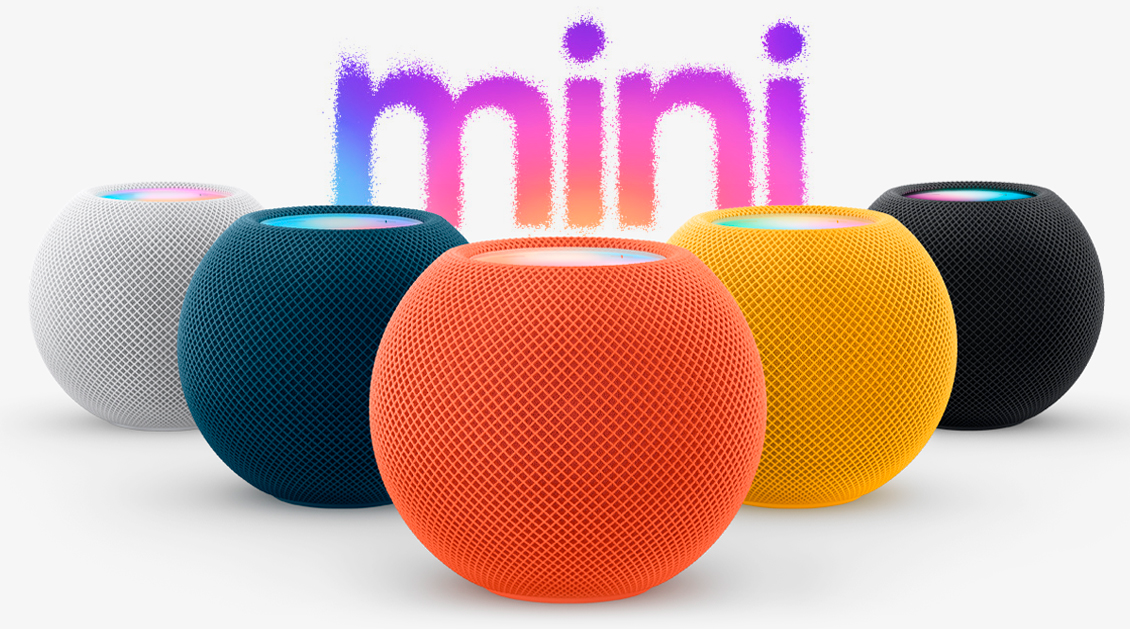 Умная колонка Apple HomePod Mini "серый космос" Умная колонка Apple HomePod Mini "серый космос" - 1