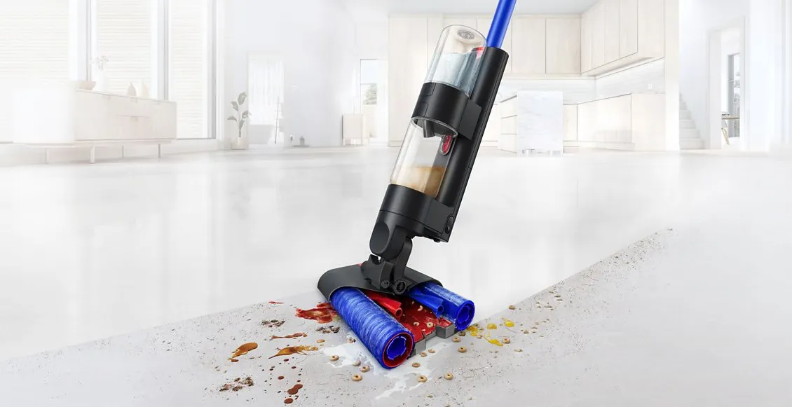Моющий беспроводной пылесос Dyson Wash G1 синий, черный Моющий беспроводной пылесос Dyson Wash G1 синий, черный - 1
