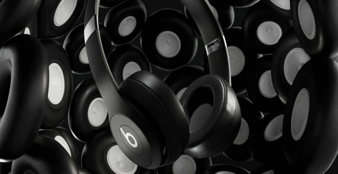 Беспроводные наушники Beats Solo 4 пудровый Беспроводные наушники Beats Solo 4 пудровый - 1