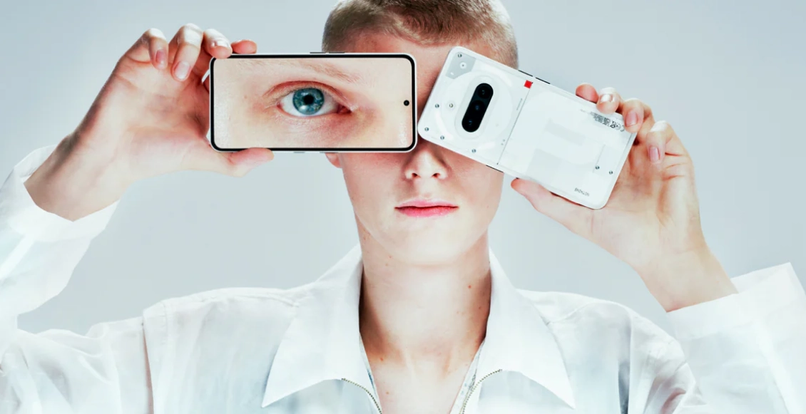 Смартфон Nothing Phone (3a) 12/256 ГБ белый (2sim) Смартфон Nothing Phone (3a) 12/256 ГБ белый (2sim) - 1