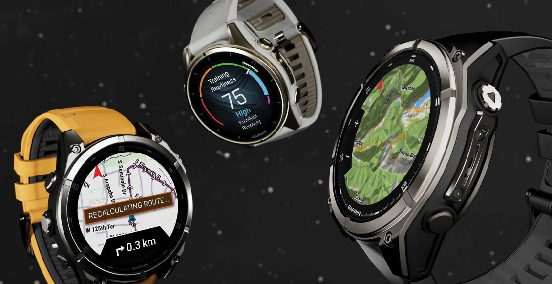 Умные часы Garmin Fenix 8 47 mm Amoled угольно-чёрный (пепельно-чёрный ремешок) Умные часы Garmin Fenix 8 47 mm Amoled угольно-чёрный (пепельно-чёрный ремешок) - 1