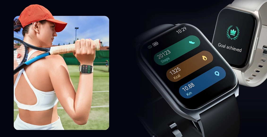Умные часы Xiaomi Haylou Watch 2 Pro Serial серебристый (белый ремешок) Умные часы Xiaomi Haylou Watch 2 Pro Serial серебристый (белый ремешок) - 3