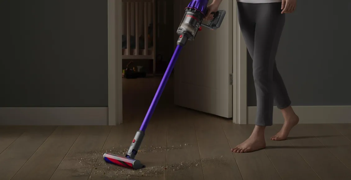 Беспроводной пылесос Dyson V10 Digital Slim никель (SV18) Беспроводной пылесос Dyson V10 Digital Slim никель (SV18) - 1