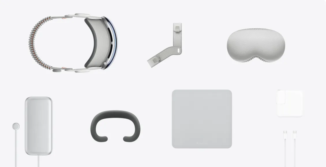 Очки смешанной реальности Apple Vision Pro (2024) M2 1 ТБ серый Очки смешанной реальности Apple Vision Pro (2024) M2 1 ТБ серый - 2