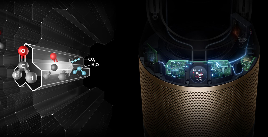 Увлажнитель-очиститель воздуха Dyson Humidify Cool Formaldehyde PH04 золотой Увлажнитель-очиститель воздуха Dyson Humidify Cool Formaldehyde PH04 золотой - 3