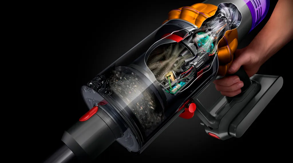 Беспроводной пылесос Dyson V15 Detect Absolute золотой (SV47) Беспроводной пылесос Dyson V15 Detect Absolute золотой (SV47) - 2