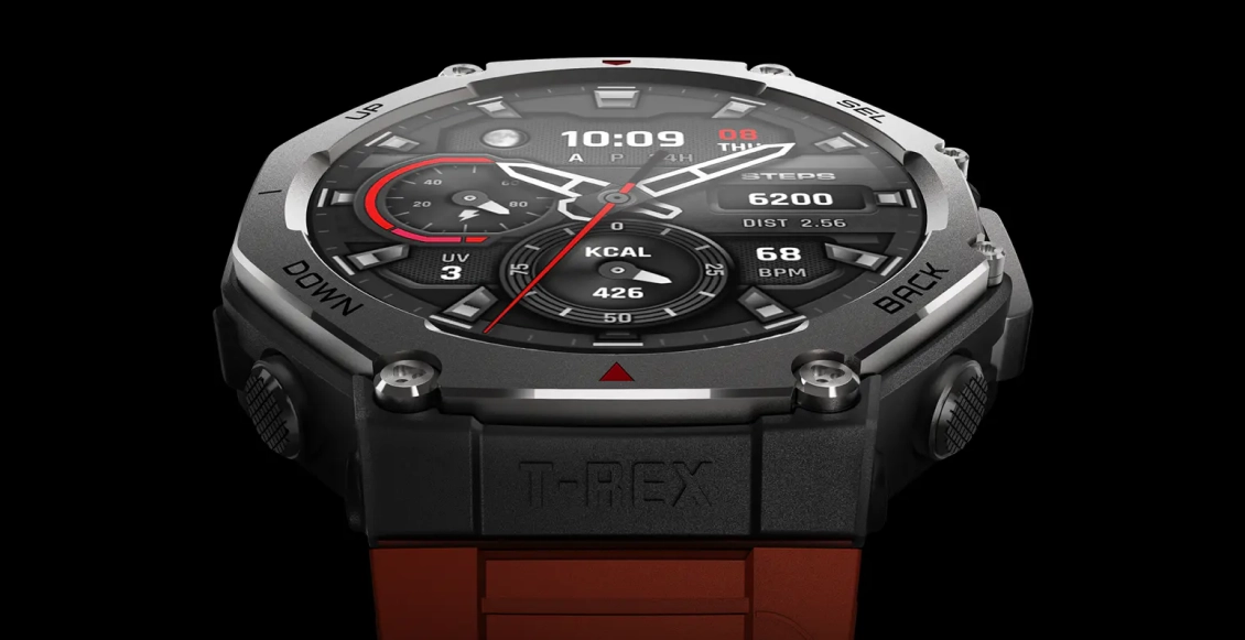 Умные часы Xiaomi Amazfit T-Rex 3 чёрный Умные часы Xiaomi Amazfit T-Rex 3 чёрный - 1