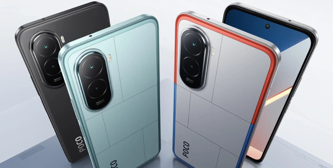 Смартфон Xiaomi Poco M7 4G 8/256 ГБ чёрный (2sim) Смартфон Xiaomi Poco M7 4G 8/256 ГБ чёрный (2sim) - 1
