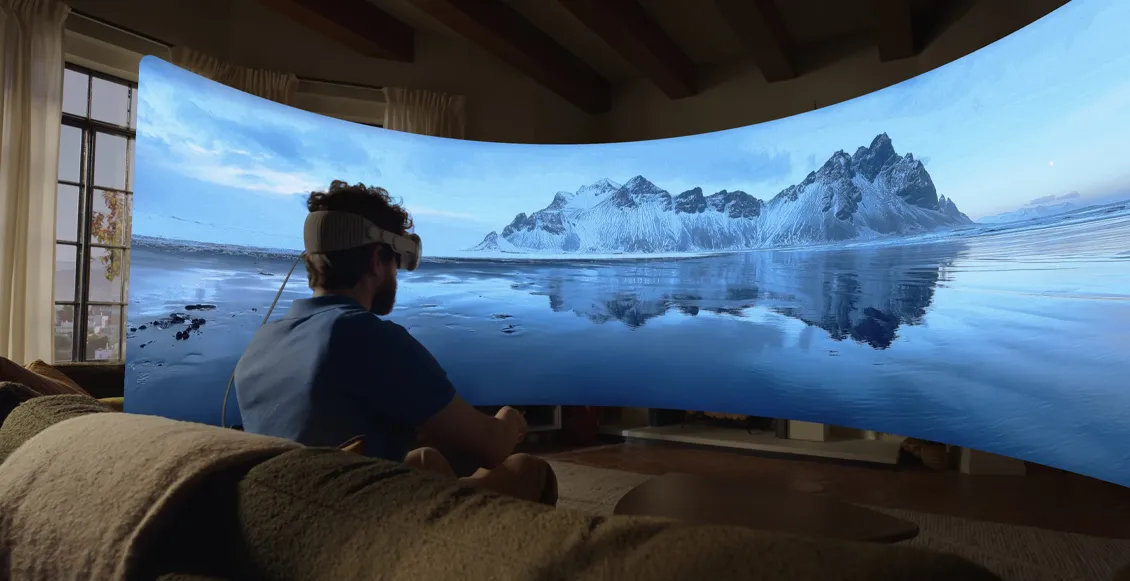 Очки смешанной реальности Apple Vision Pro (2024) M2 1 ТБ серый Очки смешанной реальности Apple Vision Pro (2024) M2 1 ТБ серый - 3