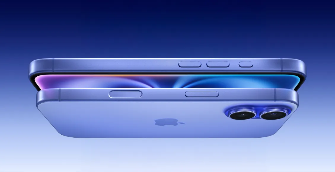 Смартфон Apple iPhone 16 256 ГБ розовый (1sim + eSim) Смартфон Apple iPhone 16 256 ГБ розовый (1sim + eSim) - 1
