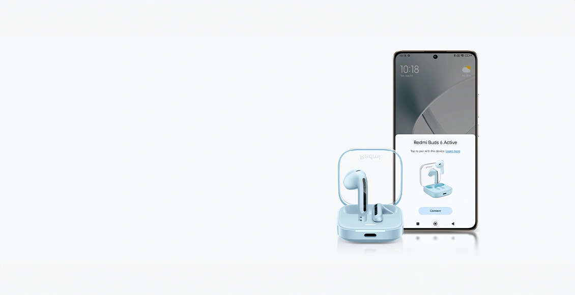 Беспроводные наушники Xiaomi Redmi Buds 6 Active / Vitality Edition чёрный Беспроводные наушники Xiaomi Redmi Buds 6 Active / Vitality Edition чёрный - 4