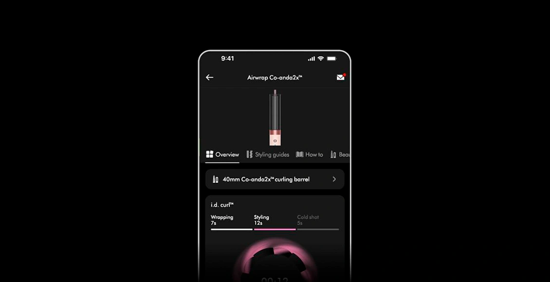Стайлер Dyson Airwrap HS09 Co-anda 2x красный, золотой (футляр) Стайлер Dyson Airwrap HS09 Co-anda 2x красный, золотой (футляр) - 5
